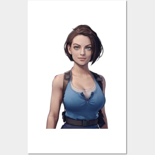 Jill Valentine Posters and Art